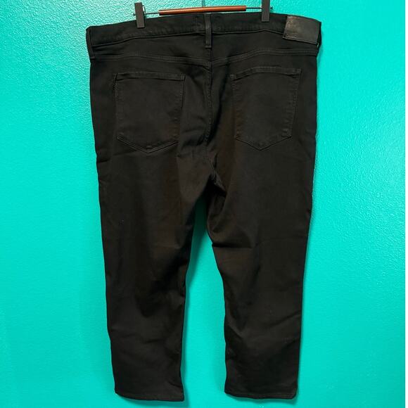 PAIGE Federal Slim Straight Black Shadow Stretch Pant Jean Men's 40 - Picture 5 of 10